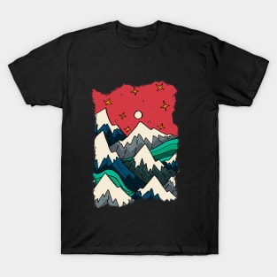 Cold winter waves T-Shirt